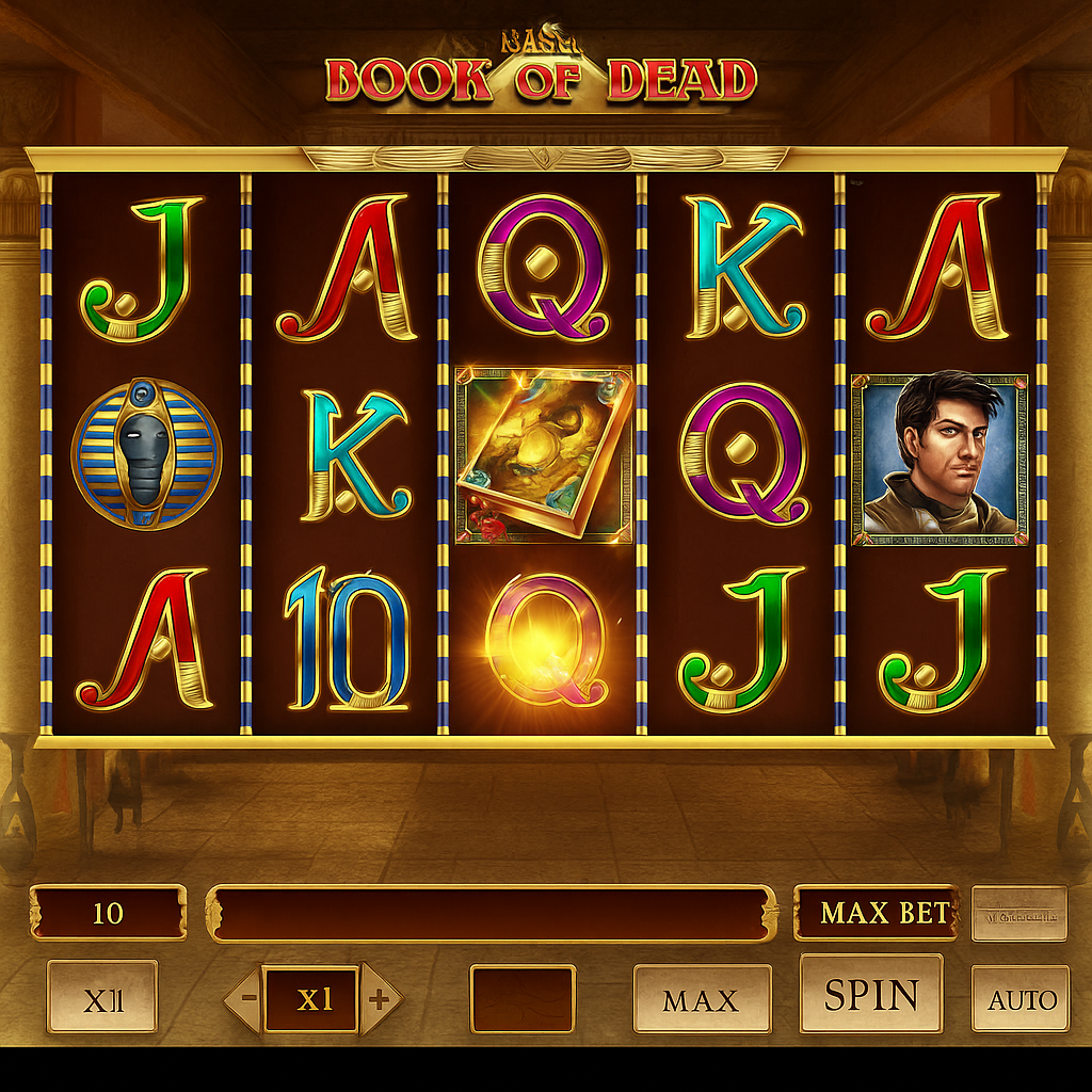 BankOnBet - Book of Dead Slot Game - Egyptian Adventure
