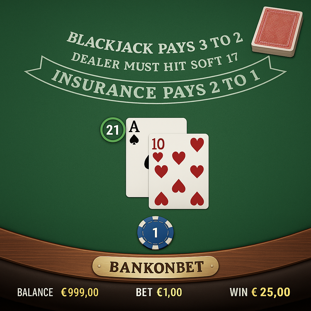 BankOnBet - Blackjack - Stratégies Affinées